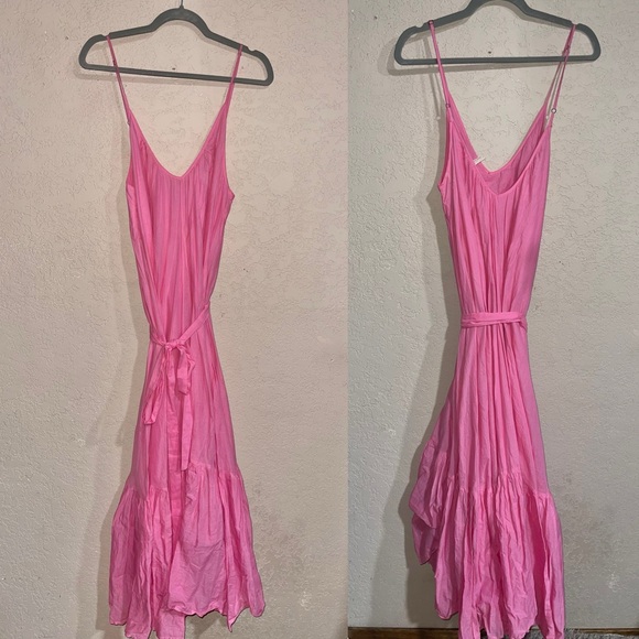 Spell & The Gypsy | Azalea Strappy Maxi Dress In Pink Candy Size: Medium - Picture 2 of 4